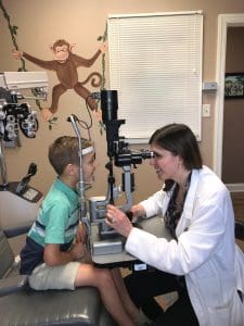 pediatric eye exam