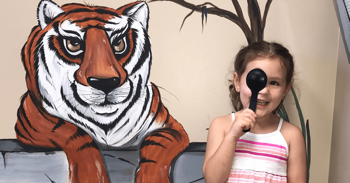 pediatric eye exam - eye center huntsville