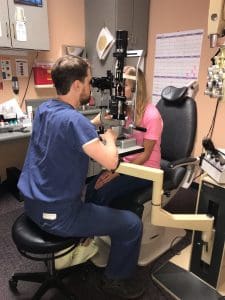 eye exam for LASIK