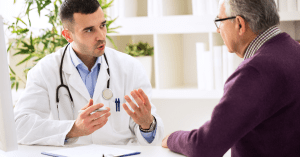 patient presents list of questions to ask your eye doctor to eye care professional