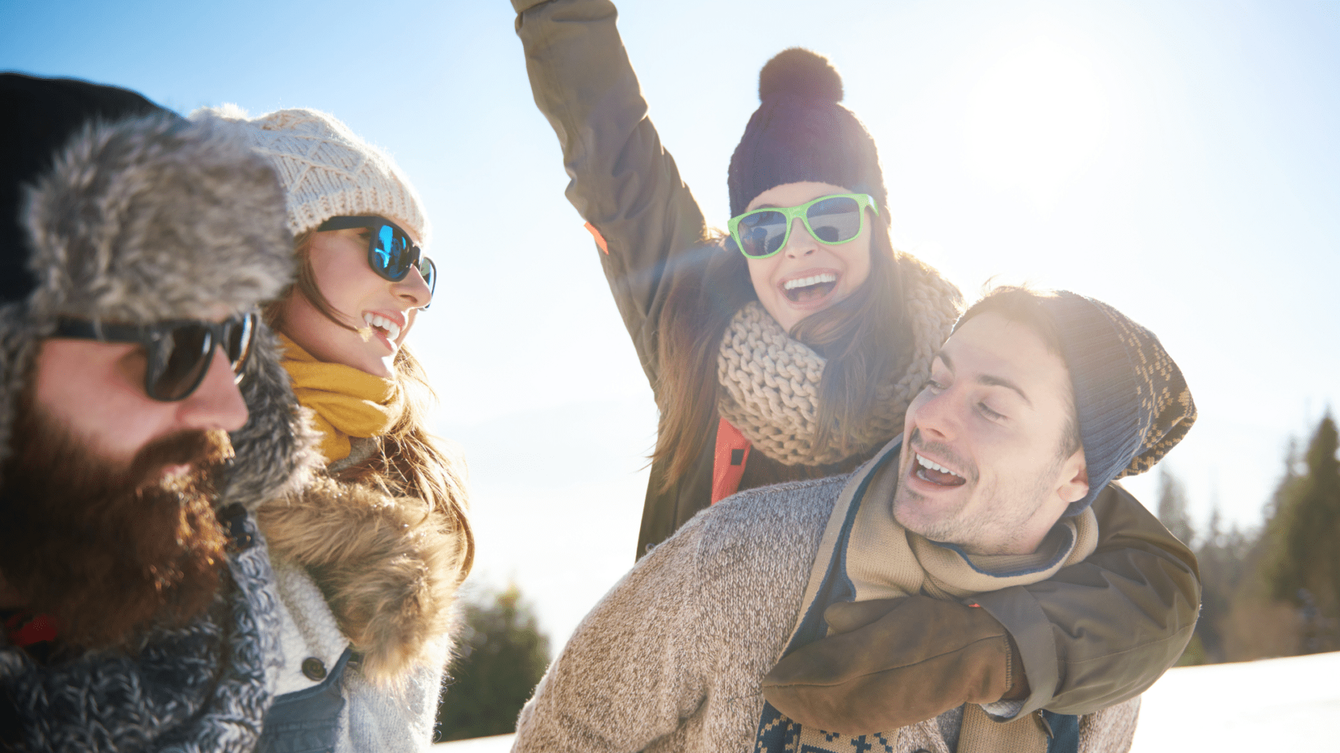 Benefit of wearing Sunglasses in winter weather season