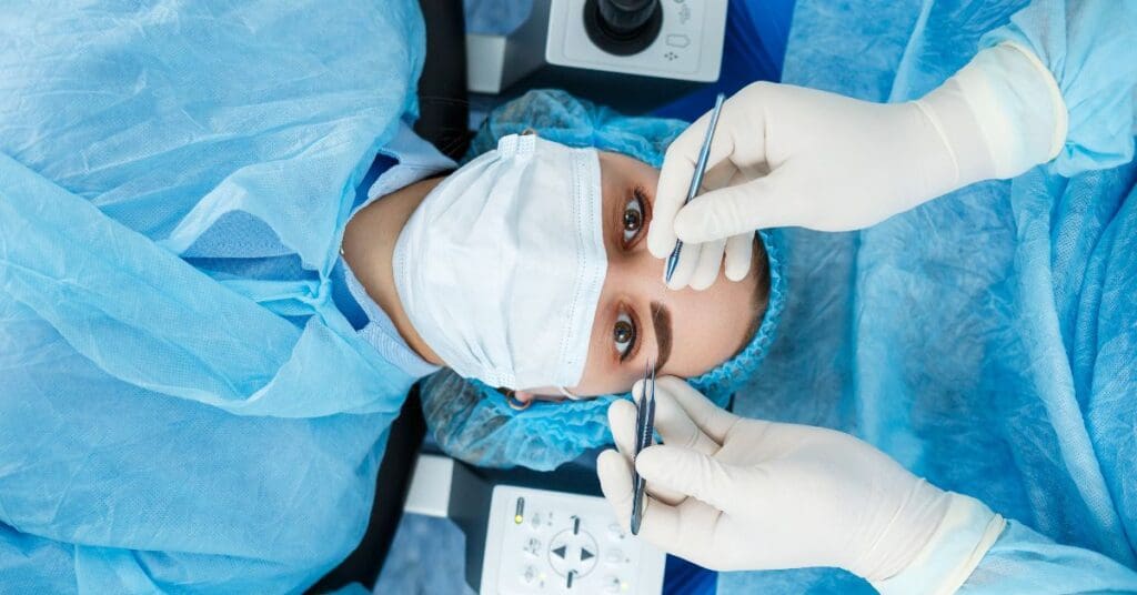 Laser eye surgery
